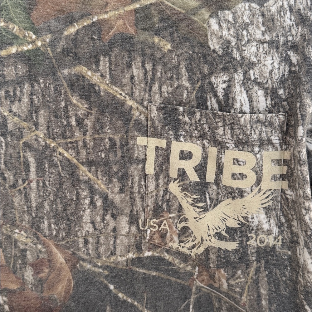 Tribe Kelley Camo Long Sleeve Crop Top - Picture 4 of 4